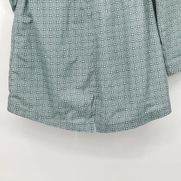 Merona Windbreaker, Water Resistant Lightweight Blue, Whitee Jacket Size S P2 - Picture 6 of 9